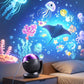 🌊 50% RABATT NU! Ocean Starry Sky Projector med musik – lugnande undervattensprojektion för barnrummet – skapar magisk sömnrutin 🐠🌙