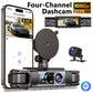 🚗 50% RABATT NU! 1080P Full HD WiFi-dashcam med flera linser – övervakar väg, interiör & bak – med nattseende & G‑sensor 📹✨