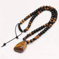 🧿 50% RABATT NU! Halsband med naturlig tigeröga för män – unikt, handpolerat & mångsidigt – för den moderne gentlemannen 👔✨