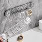 🧺 50% RABATT NU! Punchless korrugerad roterande sugkoppshängare – borrfri installation, rundade krokar & platsbesparande – perfekt för kök, badrum & hall 🏠✨