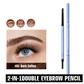 💥Köp 1 få 1 gratis! Dubbeländad vattenfast ögonbrynspenna – exakt definition, naturlig finish & håller hela dagen ✨👁️