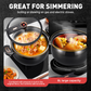 🍲 50% RABATT NU! Mikrotryck Emaljerad Gryta med Stor Kapacitet – snabbare tillagning, jämn värme & lätt att rengöra – perfekt för familjemåltider och långkok 🥘✨