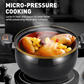 🍲 50% RABATT NU! Mikrotryck Emaljerad Gryta med Stor Kapacitet – snabbare tillagning, jämn värme & lätt att rengöra – perfekt för familjemåltider och långkok 🥘✨