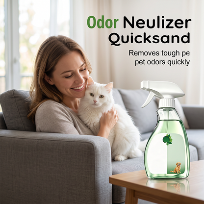 🧴 50% RABATT NU! Växtbaserad pet sanitizing spray – eliminerar lukt & bakterier – skonsam för husdjur och ytor 🐾✨