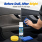 🧼 50% RABATT NU! Multifunktionellt skumrengöringsmedel för bilinteriör – djuprengör läder, vinyl och plast – ger snabb glans och fräschör 🚗✨