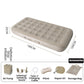 🛏️ 50% RABATT NU! Portabel luftmadrass med inbyggd pump – snabb uppblåsning, bikakestruktur & 40 cm höjd – perfekt för camping, gäster och utomhusbruk 🏕️✨
