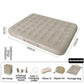 🛏️ 50% RABATT NU! Portabel luftmadrass med inbyggd pump – snabb uppblåsning, bikakestruktur & 40 cm höjd – perfekt för camping, gäster och utomhusbruk 🏕️✨