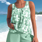 👙 50% RABATT NU! Mönstrat Tankini-set för kvinnor – iögonfallande tryck, bekväm passform & snabbtorkande – perfekt för strand, pool och semester 🌊✨