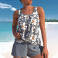 👙 50% RABATT NU! Mönstrat Tankini-set för kvinnor – iögonfallande tryck, bekväm passform & snabbtorkande – perfekt för strand, pool och semester 🌊✨
