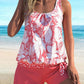 👙 50% RABATT NU! Mönstrat Tankini-set för kvinnor – iögonfallande tryck, bekväm passform & snabbtorkande – perfekt för strand, pool och semester 🌊✨