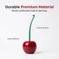 🍒 50% RABATT NU! Kreativ toalettborste i körsbärsform – ergonomisk, djuprengörande & hygienisk – perfekt för alla badrum 🚽✨