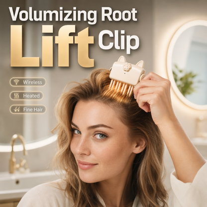 💇‍♀️ 50% RABATT NU! Trådlös uppvärmd volymclip för hårrötter – salongskvalitet hemma – perfekt för tunt och platt hår 💨✨