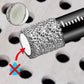 🔩 50% RABATT NU! Borr med sexkantsskaft för marmor, kakel och sten – torrborrning, diamantbelagd & precisionsmärkt – perfekt för kakel, granit, betong och glas 🏠✨