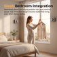 🧺 50% RABATT NU! ✨ Utdragbar osynlig klädstreck – stansfri installation, anti-sag spänning & 20 kg kapacitet – perfekt för sovrum, badrum och balkong 🏠