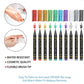 🎨 50% RABATT NU! Set med tillfälliga tatueringspennor i 10 färger – livfulla pigment, vattentåliga & enkla att tvätta bort ✨🖍️
