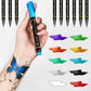 🎨 50% RABATT NU! Set med tillfälliga tatueringspennor i 10 färger – livfulla pigment, vattentåliga & enkla att tvätta bort ✨🖍️