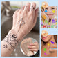 🎨 50% RABATT NU! Set med tillfälliga tatueringspennor i 10 färger – livfulla pigment, vattentåliga & enkla att tvätta bort ✨🖍️