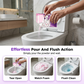 🧼 50% RABATT NU! Automatiskt skummande toalettrengöringspulver – djuprengör, löser fläckar & lämnar en uppfriskande persikodoft – säkert för alla rör 🚽✨