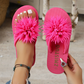 🌸 50% RABATT NU! Blommiga flip‑flops – lätta sommarsandaler – elegant blomsterdesign, mjuk sulor & hållbart PU‑material – perfekt för stranden, stan och sommarens alla äventyr ☀️✨