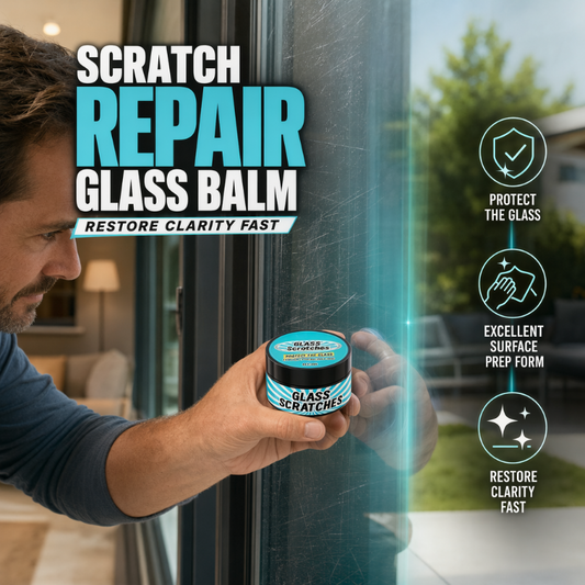 🔥Hot Sale 50% OFF🔥 Multi-Purpose Glass Scratch Repair Paste , for Windows, Mirrors & Car Glass