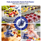 🧄🍎 50% RABATT NU! Transparent elektrisk frukt- & grönsaksskalare – 5 rostfria blad, snabb skalning & enkel rengöring – perfekt för köket 🍇✨