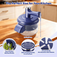 🧄🍎 50% RABATT NU! Transparent elektrisk frukt- & grönsaksskalare – 5 rostfria blad, snabb skalning & enkel rengöring – perfekt för köket 🍇✨