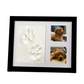 🐾 50% RABATT NU! DIY-minneskit för husdjurs tassavtryck – träram, mjuk lera & plats för foto – bevara ett älskat minne för alltid 🖼️🐱