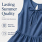 👗 50% RABATT NU! Women's Casual Sleeveless Ruffle Hem Mini Dress – elegant volangfåll, A‑linje & knytning baktill – perfekt för sommarfester, semester och vardag ☀️✨