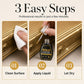 ✨ 50% RABATT NU! Guldfärg för reparation av möbler – professionell restaurering hemma – med dubbel applikator för bred täckning och fina detaljer 🪑🌟