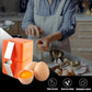 🍳 50% RABATT NU! Snabb äggknäckare – öppna hundratals ägg snabbare och renare – perfekt för köket, bakning och stora måltider 🥚✨