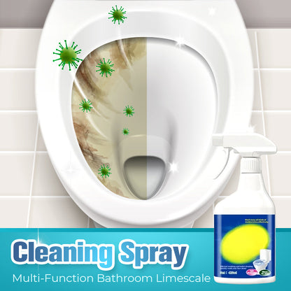 🧼 50% RABATT NU! Multifunktionell rengöringsspray för kalkavlagringar – bryter ner tvålskum, kalk och smuts – skonsam mot kakel, keramik & metall – med uppfriskande doft 🚿✨