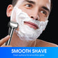 🪒 50% RABATT NU! Uppladdningsbar folierakapparat för män – slät, skonsam & tyst – perfekt för daglig rakning och resan ✨🧔