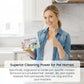 🧺 50% RABATT NU! Deep Clean Washing Machine Freshener Tablets – 12 tabletter – djuprengör, löser upp djurhår & damm – eliminerar lukt – passar alla tvättmaskiner 🧼✨