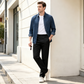 👖 50% RABATT NU! Slim‑fit herrbyxor med elastisk midja – skrynkelfria, bekväma & mångsidiga – perfekta för jobbet, resan och vardagen 💼✨