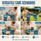 🐾 50% RABATT NU! Portabel 2‑i‑1 skötselbädd för hund och katt – stabil, andningsbar & avtagbar – perfekt för kloklippning, bad, torkning och daglig pälsvård 🛁✨