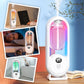 🌸 50% RABATT NU! Automatisk aromaterapi-diffusor – väggmonterad eller bordsplacerad – med 5 växlar, naturlig doft & färgrikt nattljus – perfekt för vardagsrum, sovrum och kontor 🕯️✨