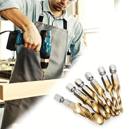 🔩 50% RABATT NU! 6‑delars spiralgängtappsset – M3 till M10, HSS‑stål, precisionsgängor & kompakt förvaring – perfekt för verkstaden, hobbyprojekt och proffs 🛠️✨