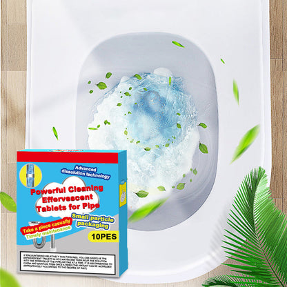 🧼 50% RABATT NU! Kraftfulla rengöringsbrustabletter för avlopp – löser upp fett, hår & kalk – skonsam, luktborttagande & säker för alla rör 🚰✨