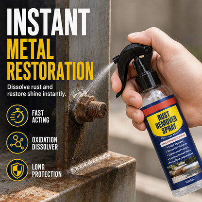 🧴 50% RABATT NU! Multifunktionell rostborttagningsspray & smörjmedel – återställer metall, skyddar mot fukt & förebygger ny rost – för hemmet, garaget och verkstaden 🔧✨