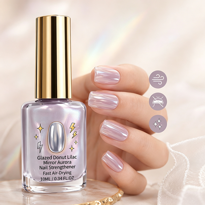 💅 50% RABATT NU! Lilac Glossy Mirror Nail Strengthener – stärker svaga naglar, ger spegelblank glans & torkar snabbt i luft – perfekt för vackra, hållbara naglar ✨💎