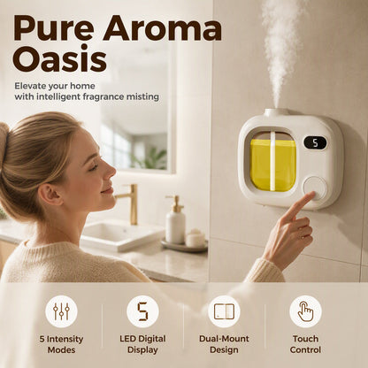 💡 50% RABATT NU! Smart LED‑aromadiffusor med dimkontroll – intelligent doftspridning, flexibel placering & enkel användning – perfekt för hemmet, kontoret och badrummet 🕯️✨