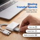 📱 50% RABATT NU! 5‑i‑1 minneskortläsare – dubbel kontakt (Type‑C & 8‑pin), stöd upp till 1 TB & plug‑and‑play – perfekt för filöverföring mellan telefon, surfplatta och dator 💾✨