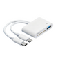📱 50% RABATT NU! 5‑i‑1 minneskortläsare – dubbel kontakt (Type‑C & 8‑pin), stöd upp till 1 TB & plug‑and‑play – perfekt för filöverföring mellan telefon, surfplatta och dator 💾✨