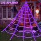 🕷️ 50% RABATT NU! Spindelnätslampa – 5 meter, batteridriven & flexibel installation – skapar magisk Halloween-stämning inomhus och utomhus 🕸️✨