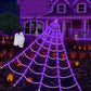 🕷️ 50% RABATT NU! Spindelnätslampa – 5 meter, batteridriven & flexibel installation – skapar magisk Halloween-stämning inomhus och utomhus 🕸️✨