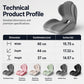 🪑 50% RABATT NU! ✨ Ergonomisk sittdyna i memory foam med ryggstöd – bekväm & stödjande för hem, kontor och bil 💺🛡️