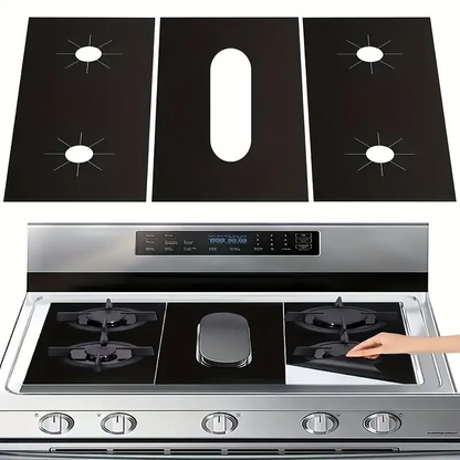 🎉 50% RABATT – ÖVER 21 000 SÅLDA! Återanvändbara skydd till gasspisens brännare – värmetåliga upp till 260°C, non‑stick & lätta att rengöra – håller din spis som ny 🔥✨