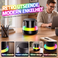 🔈 50% RABATT NU! Bärbar Bluetooth-högtalare med RGB‑ljus – 360° ljud, retrodesign & levande atmosfär – perfekt för hemmet, resan och uteplatsen 🎶✨