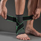 🧦 50 % RABATT NU! Elastiskt justerbart fotledsstöd – andningsbart, kompressionsstöd med dubbla remmar – perfekt för sport, rehabilitering och vardag 🏃‍♂️🦵