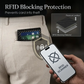 ✨ 50% RABATT NU! AirTag-plånbok för män – popup-korthållare i aluminium, RFID-skydd & minimalistisk design – perfekt för vardag, resor och pendling 💳🔒